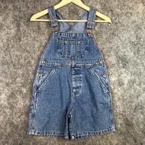 Vintage GAP Overalls S Boys 26x5 Cargo Carpenter Button Fly 100 Cotton 90s